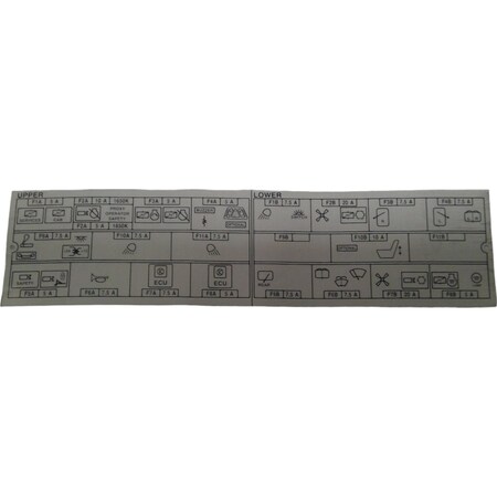 Cnh DECAL, CNH OEM 87306729 87306729