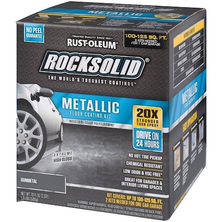 Rocksolid FLOOR COAT MET GUNMTL 299743