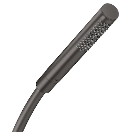 Axor Starck Baton Handshower 1-Jet, 2.5 GPM in Brushed Black Chrome 10531341