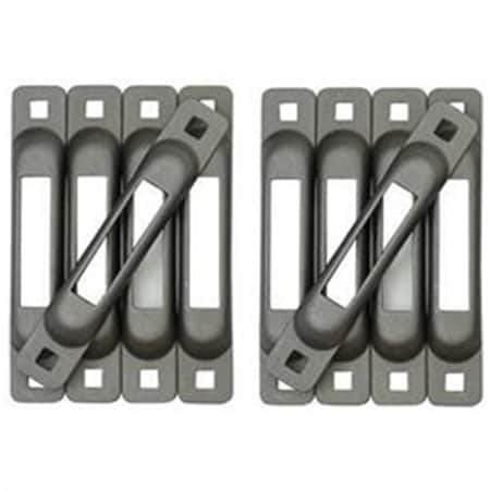 Hot House Designs E-Track Single Strap Anchors, Unfinished, 10PK HO1891543