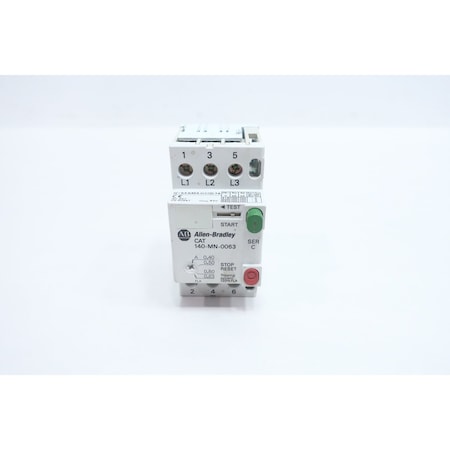 Allen Bradley MANUAL MOTOR STARTER 0.4-0.63A 140-MN-0063