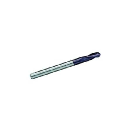 Garr Tool Ball End Mill, Center Cutting Extra Length Single End, Series: 723MA 55797