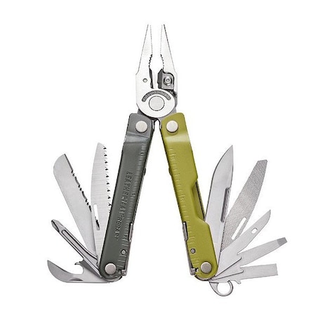 Leatherman Multi Tool Plier, 4 in L, Stainless Steel 833344