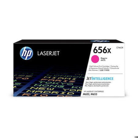 Hp 656X High Yield Magenta Original LaserJet Toner Cartridge, 22,000 Yield CF463X