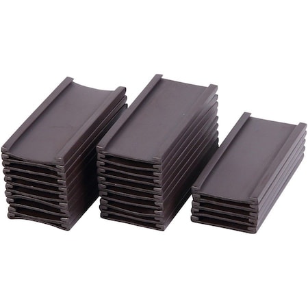 Mastervision Mastervision, Magnetic Data Card Holders, 1" x 2", Magnet Label Holders, PK25 FM1310