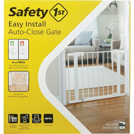 Safety 1St Easy Install Auto-Close Safety Gate GA099WH0C2