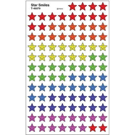 Trend Enterprises Star Smiles superShapes Stickers, PK4800 T46079