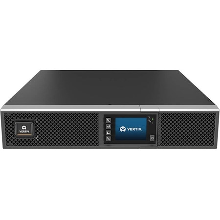 Liebert UPS System, 3000VA, Online/Double Conversion, Out: 208V AC In: 208V AC GXT53KL620RT2UXL