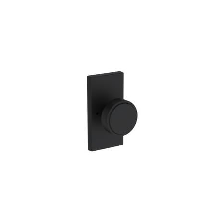Baldwin Residential Door Knobs Privacy Reversible Satin Black PVVASCFR190
