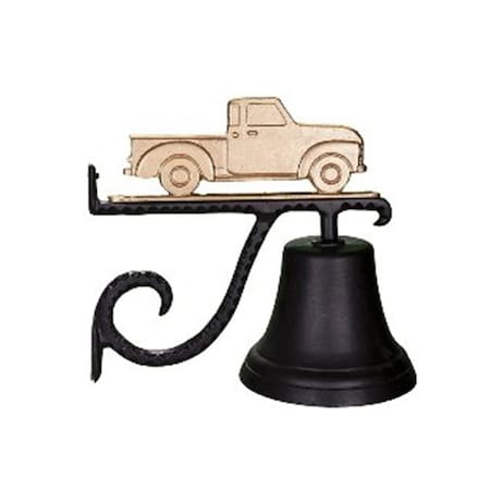 Swivel Cast Bell With Gold Bronze Classic Truck Ornament SW387082