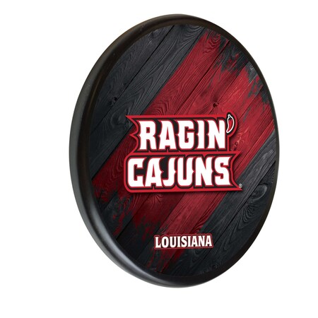 Holland Bar Stool Co University of Louisiana at Lafayette 13" Solid Wood Sign WSgnPBlkLA-Laf