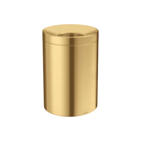 Axor Universal Circular Waste Bin in Brushed Gold Optic 42872250