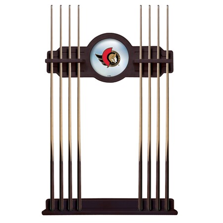Holland Bar Stool Co Ottawa Senators Cue Rack in English Tudor Finish CueETudOttSen