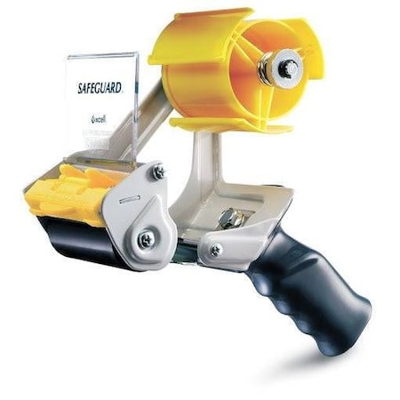 Wod Tape Commercial Grade Metal Frame Hand Held Packing Tape Dispenser Adjustable Brake: Fits Up to 4in Wide WOD CSTD4CG-1