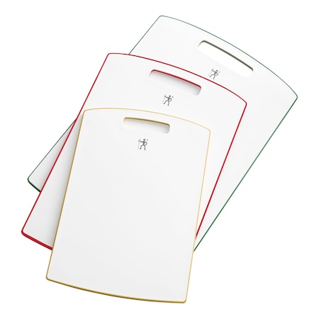 Henckels 3-pc Plastic Cutting Board Setand, Multi Color 1013503