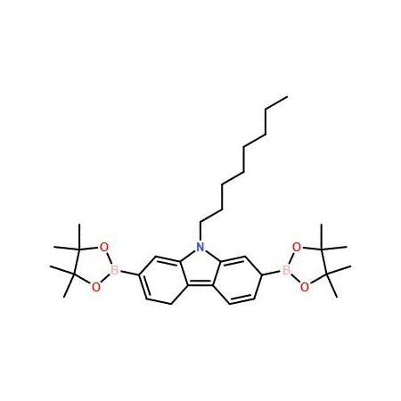 Ak Scientific 9-Octyl-2, 7-bis(4, 4, 5, 5-tetramethyl-1, 3, 2-dioxaborolan-2-yl)-9H-carbazole (5g), CAS 406726-92-9 5525AB-5g