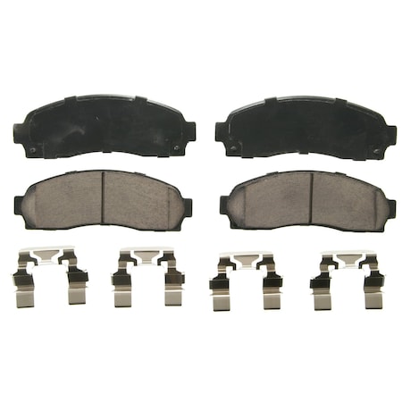 Wagner Brake QuickStop Front Disc Brake Pad Set Ceramic,  ZD833