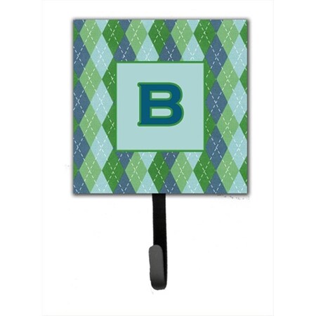 Carolines Treasures Letter B Initial Monogram - Blue Argoyle Leash Holder Or Key Hook CJ1020-BSH4