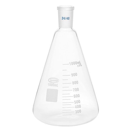United Scientific Supplies Inc Glass Flasks, Colorless UNJTERFL1000