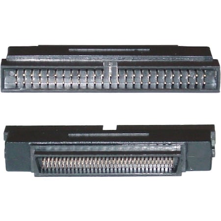 Cable Wholesale Internal SCSI Adapter, HPDB68 (Half Pitch DB68) Male to IDC 50 Male 30P2-28100