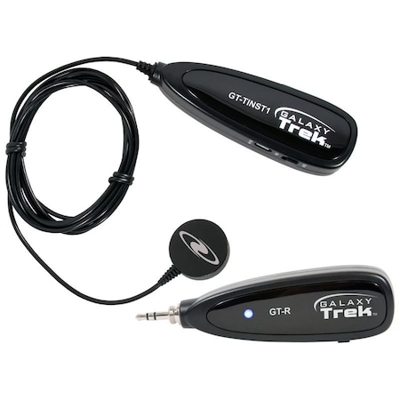 Galaxy Audio Trek acoustic transducer pickup delivers quality wireless audio to numerous on the go applications GT-INST-1X
