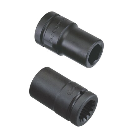 Genius Tools #5 Spline Drive 33mm Deep Impact Socket 549533