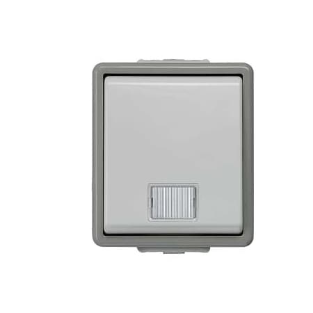 Siemens DELTA flAche IP44 AP Dark gray/light gray Monitoring switch OFF 5TA4700