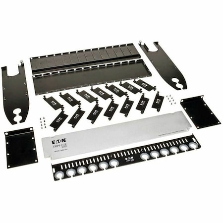 Tripp Lite HIGH DENSITY RACKMOUNT FIBER ENCLOSURE PANEL 14 CASSETTE 2URM N482-02U