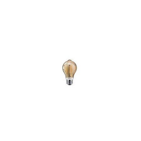Signify 4.5W A19 LED Vintage Filament Bulb, 2000K, Dimmable 4.5A19/VIN/820/E26/CL/GL/DIM