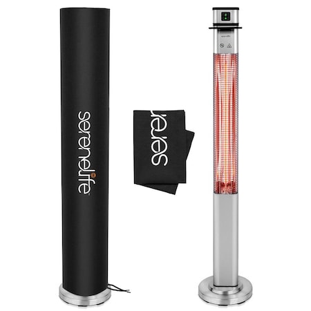 Serenelife Patio Heater Cover for SLOHT42 Infrared Outdoor Electric Space Heater, Heavy Duty Propane Heater SLOHT421