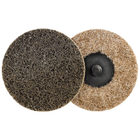 Auveco Surface Conditioning Disc 3in Coarse Brown, 25PK 22377