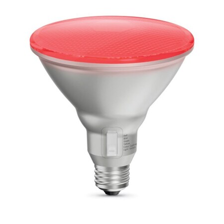 Feit Electric PAR38/RGBY/6WY/LEDI 6-Way LED Light Bulb, PAR38 Bulb, 5 W, Red/Blue/Green/Yellow Bulb PAR38/RGBY/6WY/LE