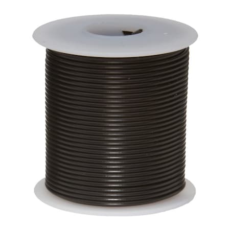 Remington Industries 26 AWG Gauge UL1061 Stranded Hook Up Wire, 300V, 0039 Diameter, Black, 25 ft Length 26UL1061STRBLA25