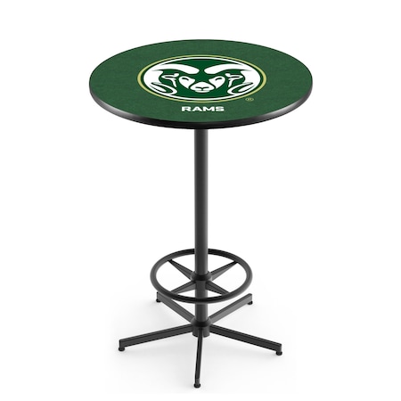 Holland Bar Stool Co 42" Black Colorado State Pub Table L216B4236ColoSt