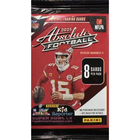 2025 Absolute Football Retail Pack Trading Cards 2-18661-20