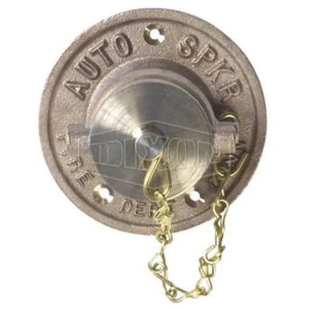 Dixon The Right Connection 23-197 Single Inlet Sprinkler Connection, 1-1/2 in, FNST x FNPT, Cast Brass, Do RIC150F