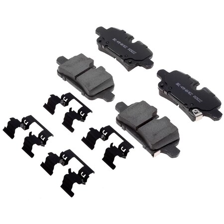 Acdelco PAD KIT RR DISC BRK, Disc Brake Pad Set,  17D2374CH