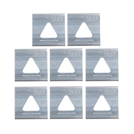 Mytee Products Tiedown Triangle Jhook for Reitnouer Flatbed, Step Deck Trailer 6,700lbs WLL, 8PK JP-TD-TREITx8