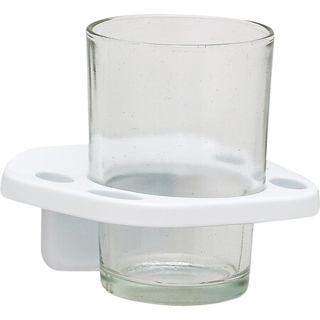 Home Impressions Vista White Toothbrush Holder 409454