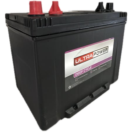 Ultrapower 12V 625 MCA Maintenance-Free Marine Battery Group 24 EV24