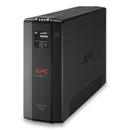 Apc Back-UPS PRO BX Series Compact Tower Battery Backup System, 10 Outlets, 1,500 VA, 789 J BX1500M