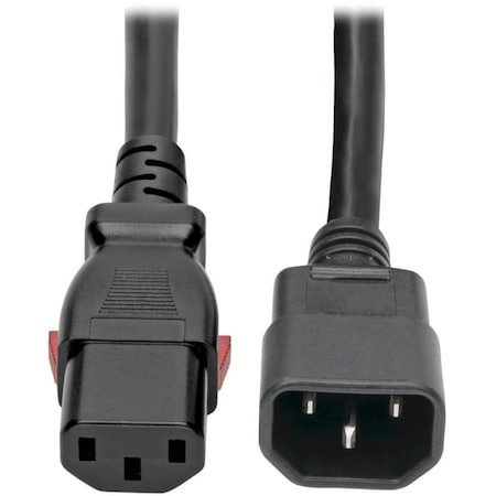 Eaton Tripp Lite Series Heavy-Duty PDU Power Cord, Locking C13 to C14 - 15A, 250V, 14 AWG, 10 ft. P005-L10
