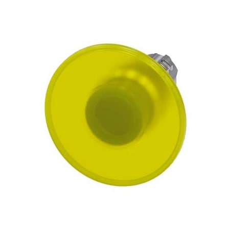 Siemens Illuminated mushroom pushbutton, 22 mm, round, metal, shiny 3SU1051-1CD30-0AA0-ZY15