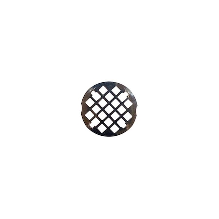 Larsen Supply Co. Shower Drain Grate, 3-1/4-In. Snap In Style, Chrome Plated 03-1357