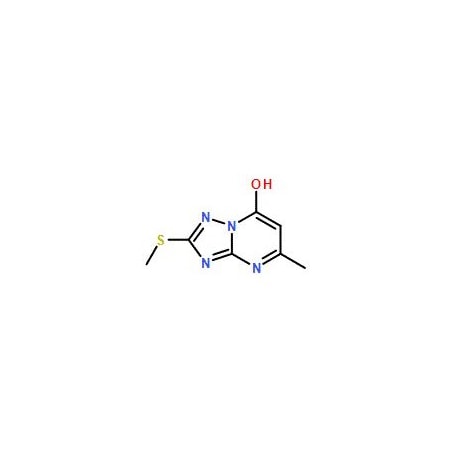Ak Scientific 5-Methyl-2-(methylthio)[1, 2, 4]triazolo[1, 5-a]pyrimidin-7-ol (5g), CAS 40775-78-8 Y9039-5g