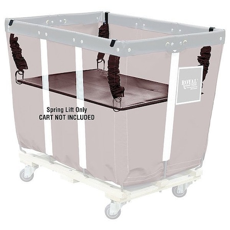 Royal Basket Trucks Spring Lift Kit, Brown G06-NNX-SLN