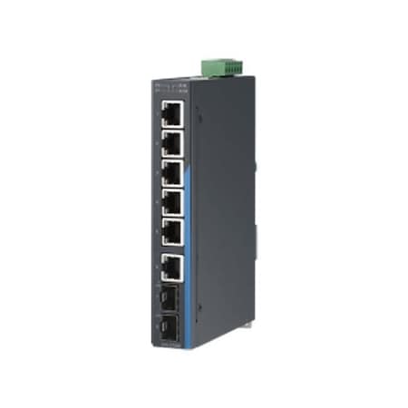 Advantech 6FE + 2FE/GE SFP Managed Ethernet Switch w/ WT EKI-5708E-2FI-A