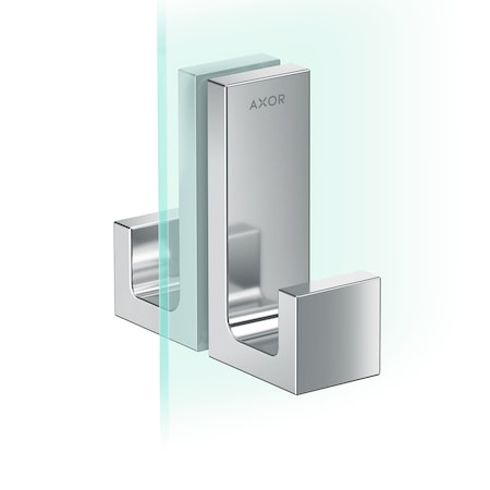 Axor Universal Rectangular Shower Door Handle in Chrome 42639000