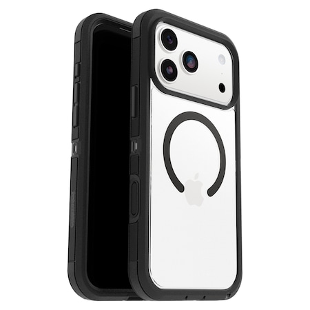 Otterbox Defender Xt Pro Clear Magsafe Case With Camera Control For Apple Iphone 17 Pro Max - Dark Side 77-98469