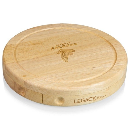 Picnic Time Family Of Brands NFL Atlanta Falcons - Brie Cheese Cutting Board & Tools Set 878-00-505-023-2